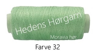 Moravia Hør 40/2 farve 32 Lys grøn